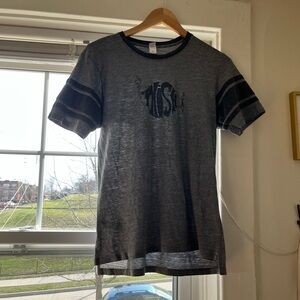 Phish Gray Short-Sleeve Ringer Tee with Black Trim